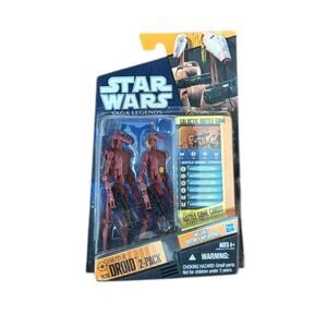 Star Wars Saga Legends Battle Droid 2-Pack SL20 Hasbro NIB
